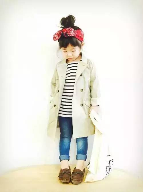 日本萌娃童装走秀,日系小童装潮流搭配