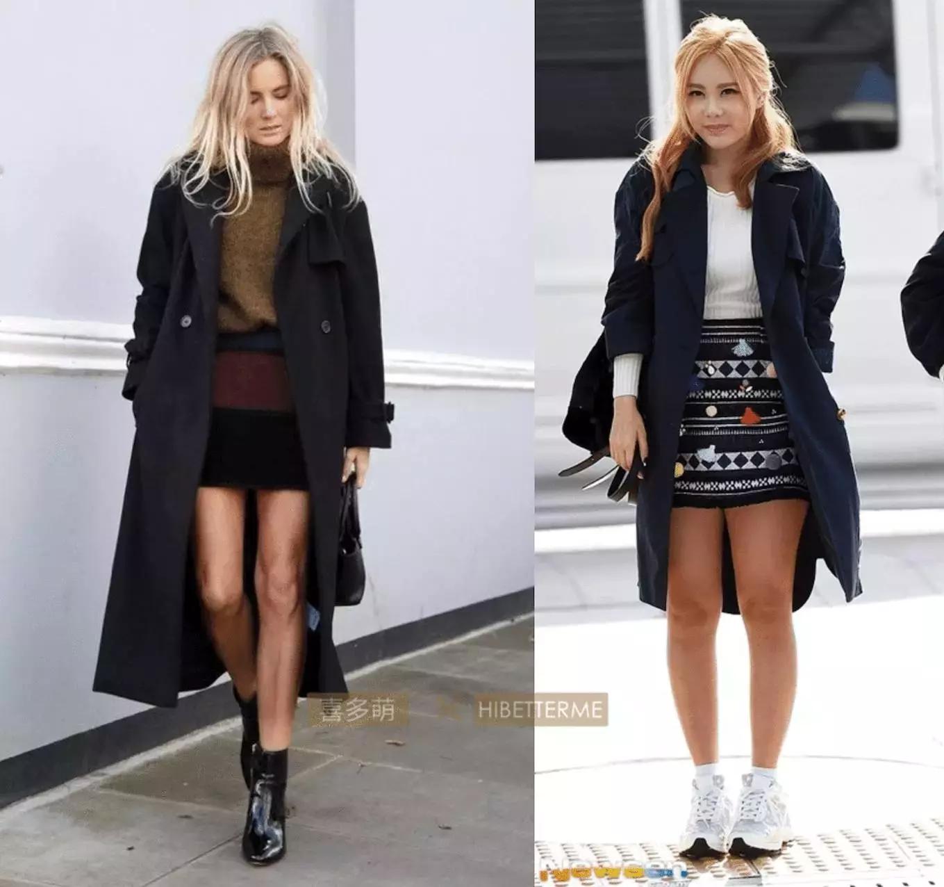 冬天怎么穿裙子好看又不冷,冬天裙子怎么穿超好看