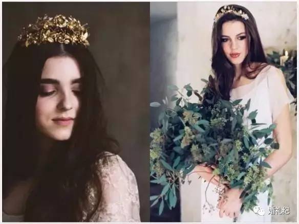 韩式皇冠新娘发箍推荐 (新娘波浪形发箍)