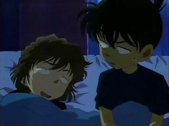 柯南灰原哀超帅瞬间,名侦探柯南灰原哀腹黑