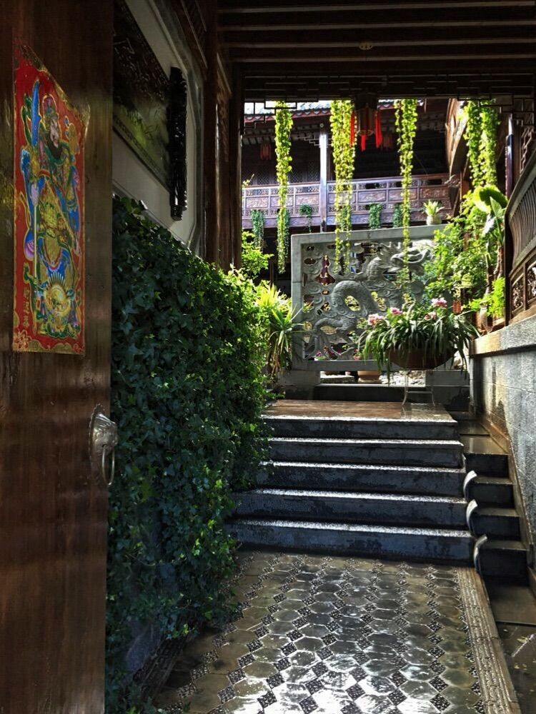 我在丽江那些柔软时光,丽江庭院之柔软时光