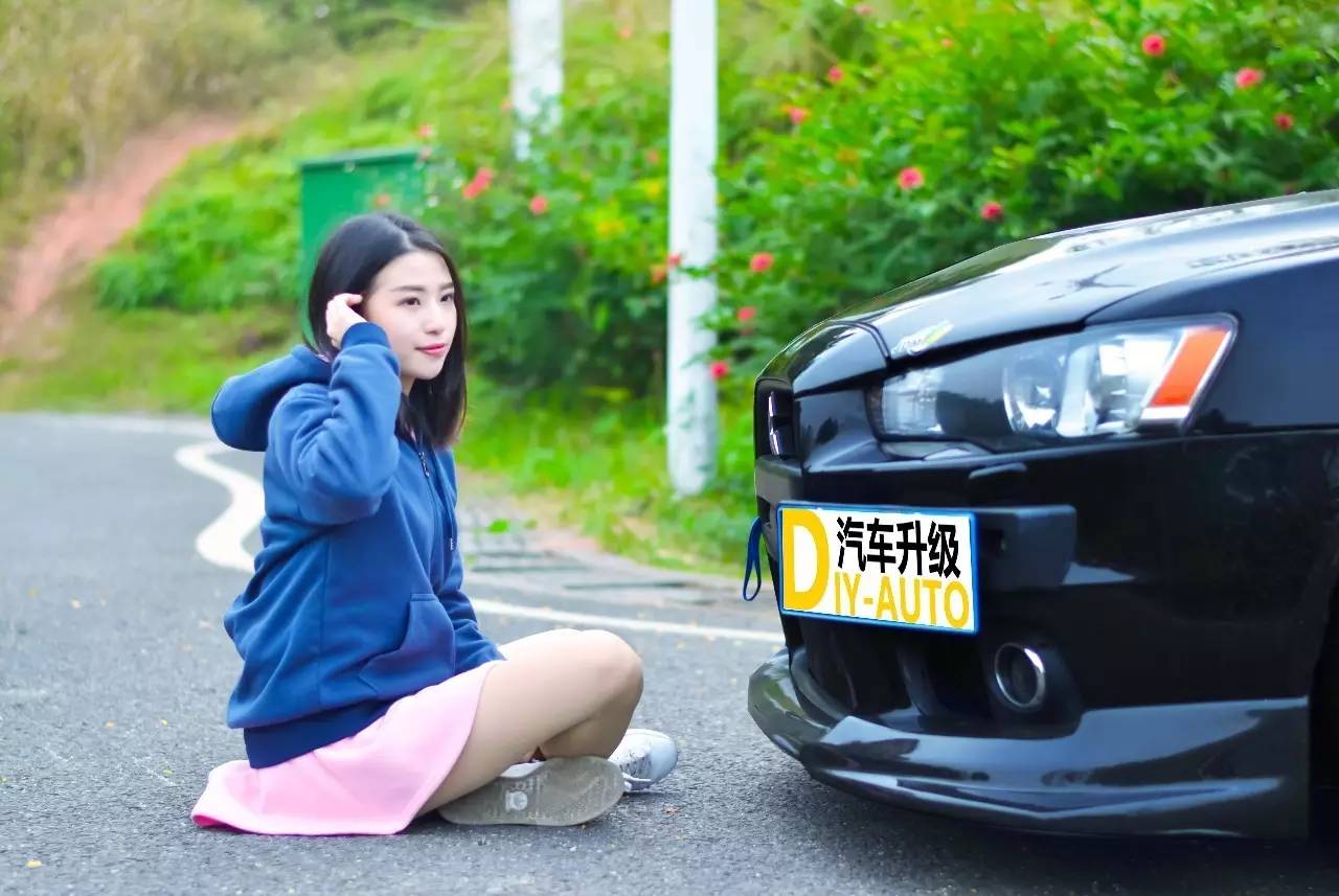 女生说车,2w多的三菱翼神