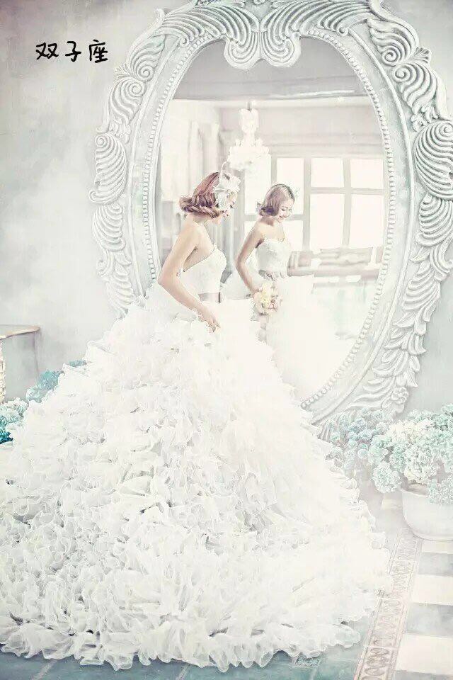 十二星座水晶婚纱射手座最美,十二星座的浪漫婚纱