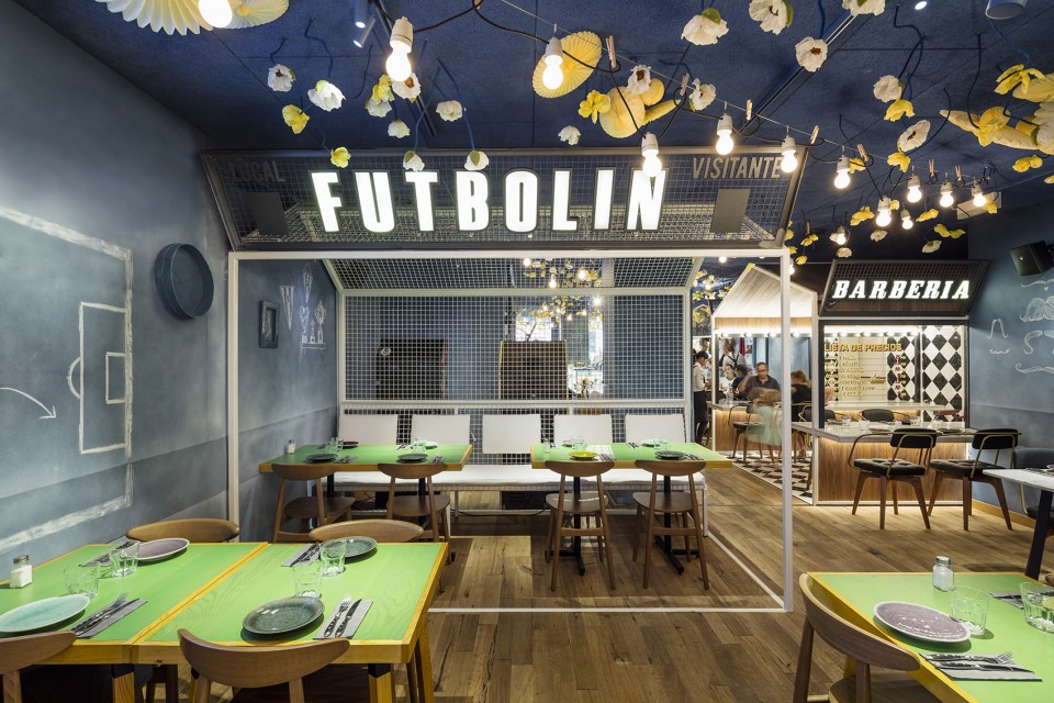 “家以外的家”繁花似锦–巴塞罗那花园餐厅