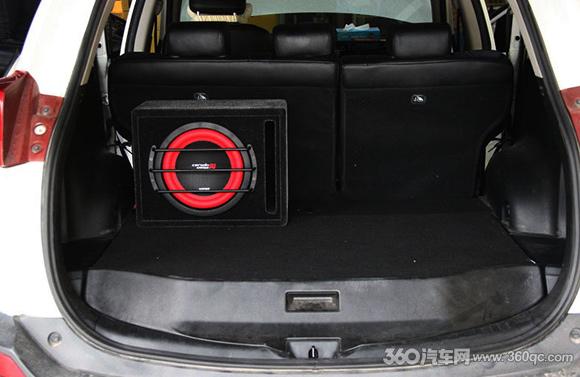 丰田rav4改装声浪,丰田rav4汽车音响改装三分频案例
