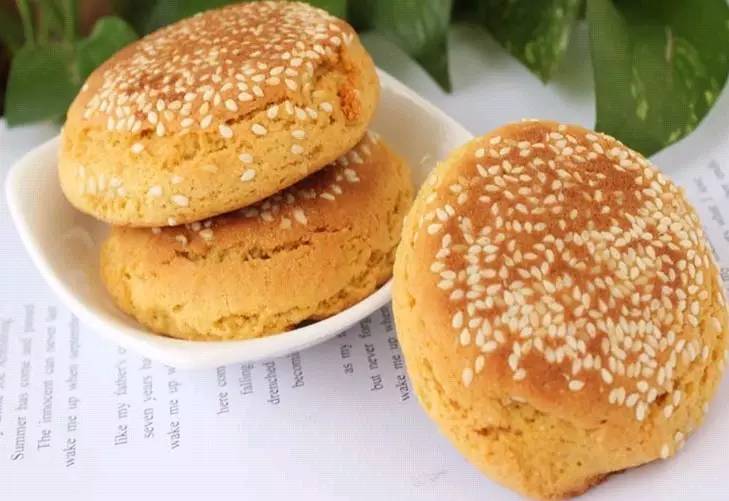 山西美食太谷饼简介,山西风味太谷饼