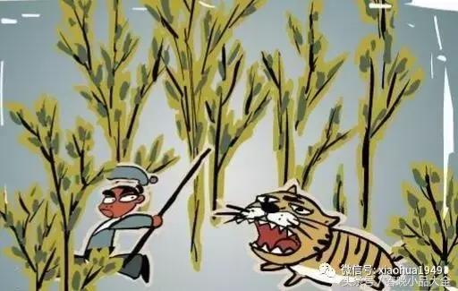 野外遇到老虎段子,当你野外遇到老虎怎么办