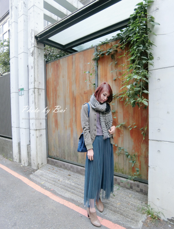 秋冬粉纱裙穿搭,穿搭春天的裙子