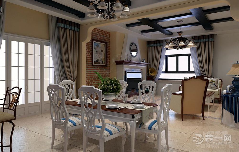 沈阳孔雀城别墅装修设计,沈阳孔雀城80平装修效果图