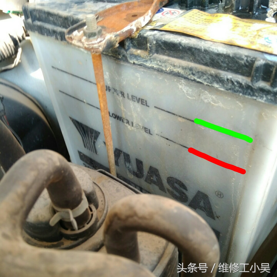 六年的车电瓶,六年的汽车修理工