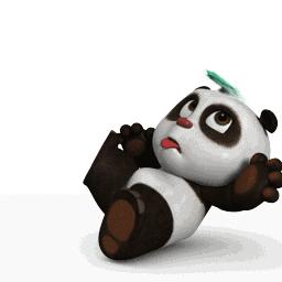 萌版熊猫表情包,熊猫表情包合集100张