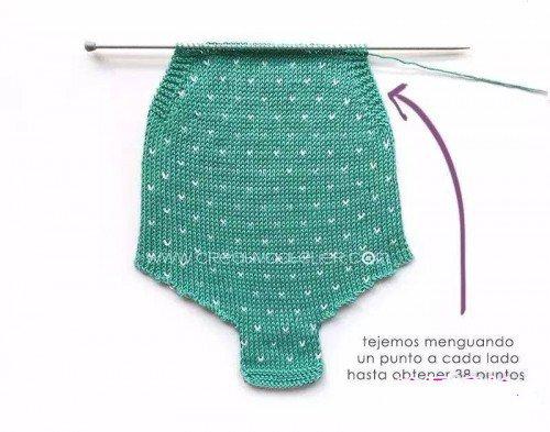 最简单的宝宝毛衣织法,宝宝爬爬服连体毛衣编织教程80码