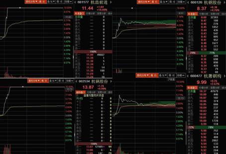 韭菜好饿丨“杭字系”午后领头*动暴**，杭齿前进、杭锅股份直线涨停