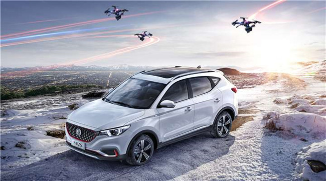 名爵zs新增车型上市售9.18万元,名爵zs65寸巨幕天窗版