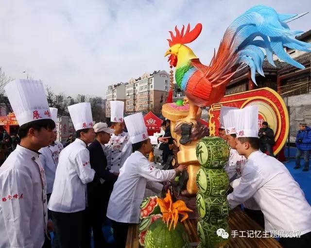 青岛糖球会萝卜雕刻,青岛萝卜糖球会摄影作品