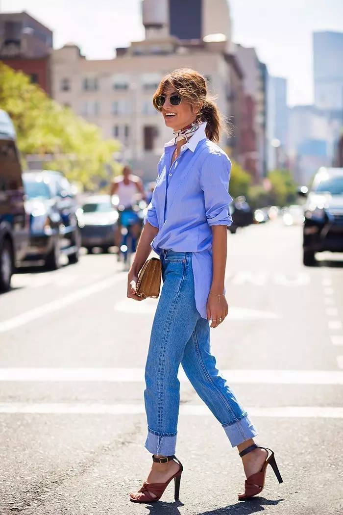 白衬衫排行第一女式,春季必入的7件衬衫谁穿谁好看