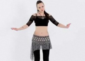 简单肚皮舞教学视频,简单易学的肚皮舞教学