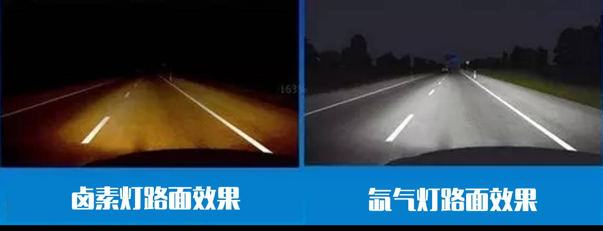 氙灯改led大灯需要注意什么,卤素灯氙气灯led灯温度对比