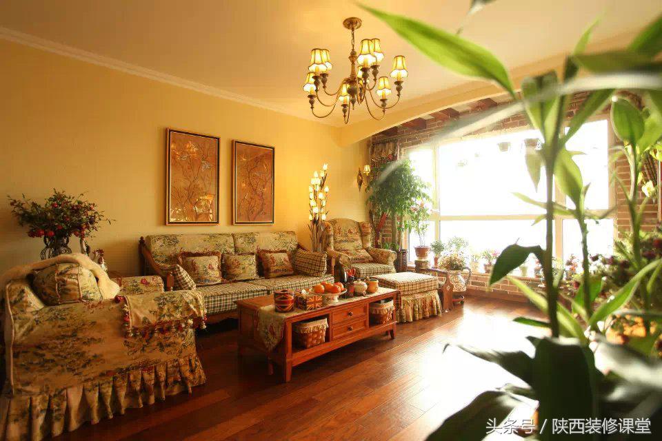 125平美式乡村风25万勉强硬装搞定,135平方美式乡村风情