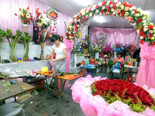 深圳最美花店,深圳年轻漂亮女孩