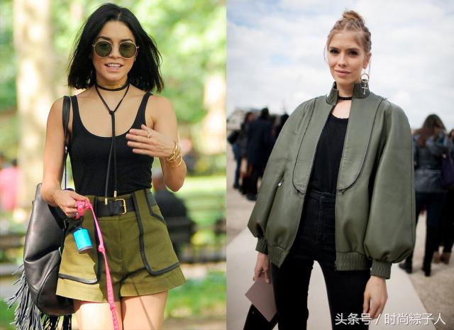 想做英姿飒爽的自己,洋气小个子时髦外套军绿色