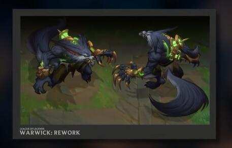 lol狼人重做后皮肤返场,lol狼人改版动画