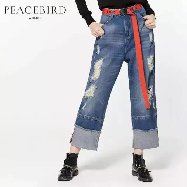 沈阳万象城牛仔裤专卖店,今年流行爆款裤子时髦牛仔裤