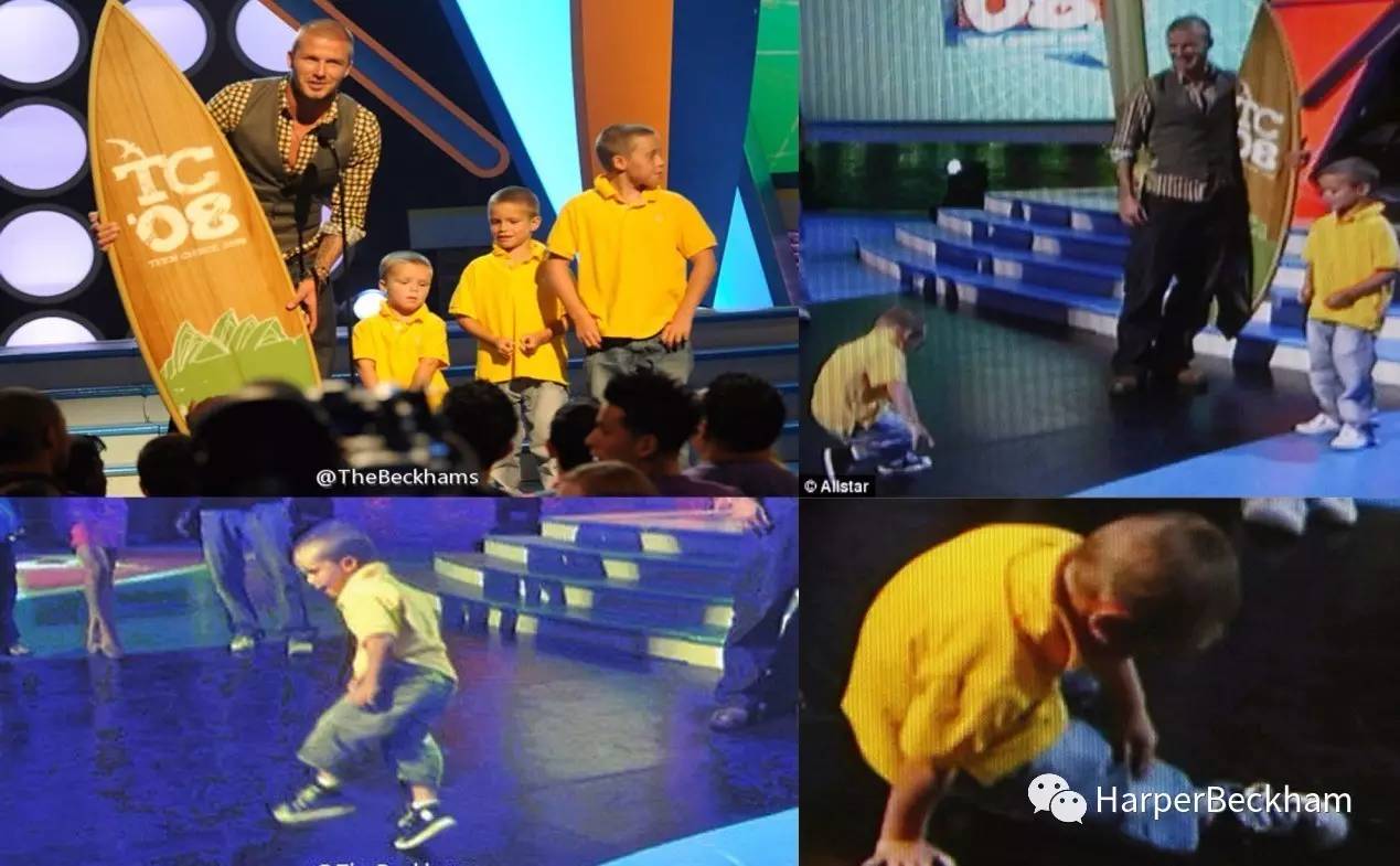 贝克汉姆小儿子“囧三”的华丽逆袭出道路