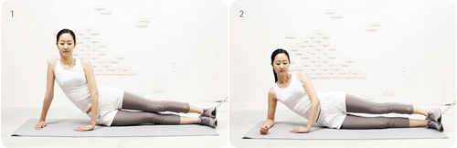 瘦肚子瘦手臂减肥操,韩国瘦身操躺着瘦腿