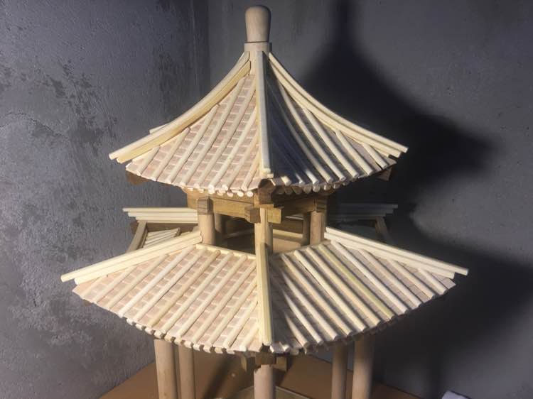 如何用榫卯制作六角凉亭,六角凉亭斜角榫卯