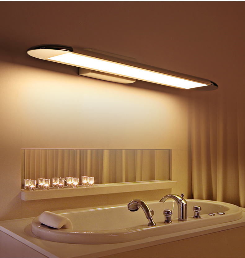 智能浴室镜柜挂墙式带背光灯防雾,智能浴室镜led灯可定制大尺寸