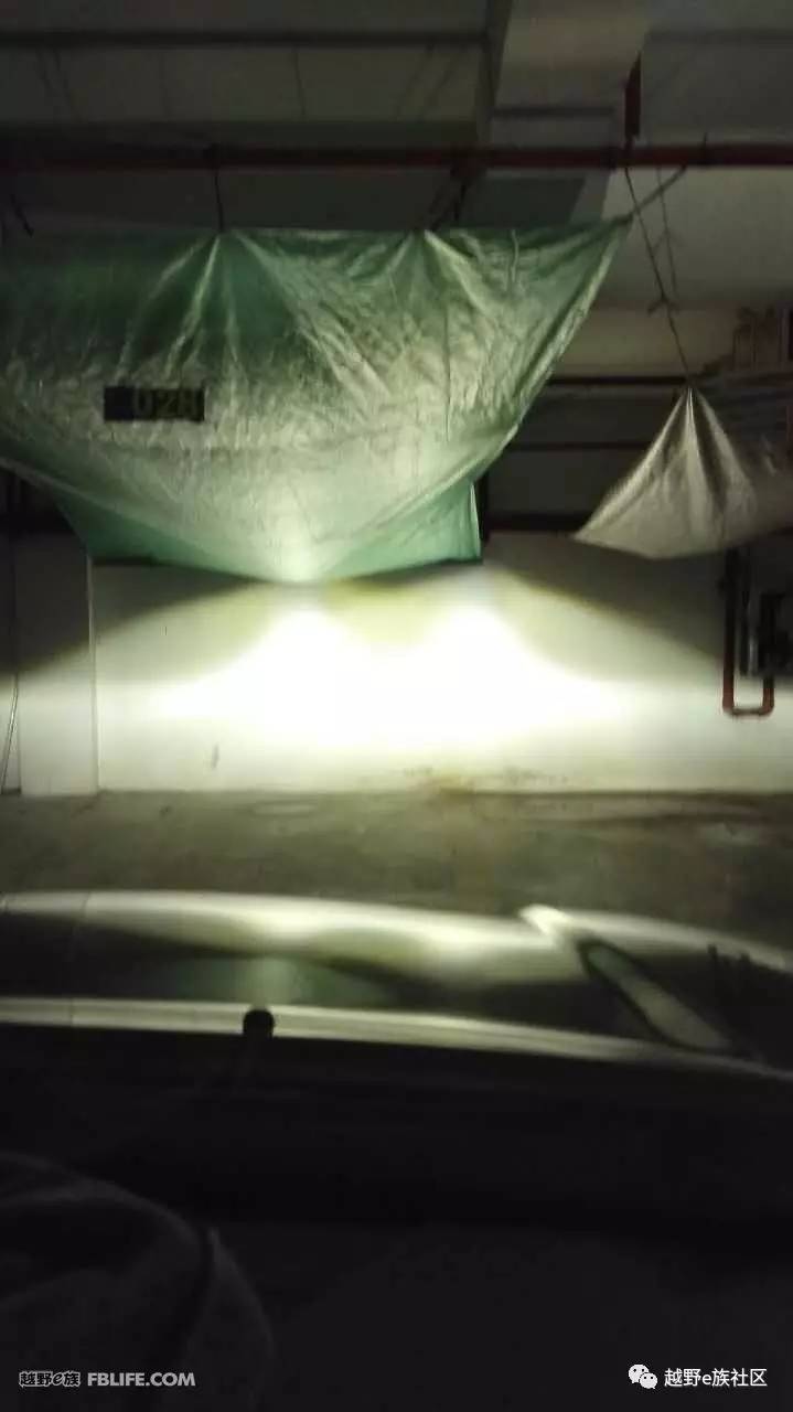 霸道120升级灯光海拉6透镜