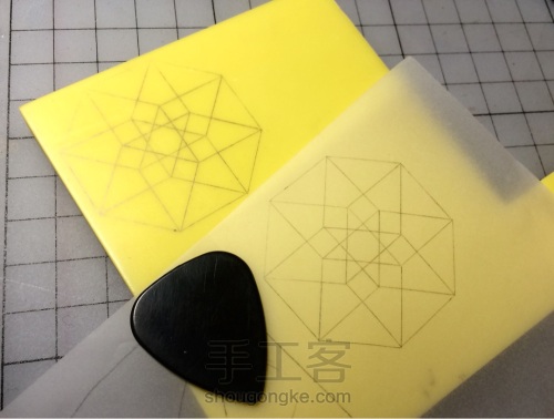 「橡皮章」线条练习作！刻一个帅气的线条章！