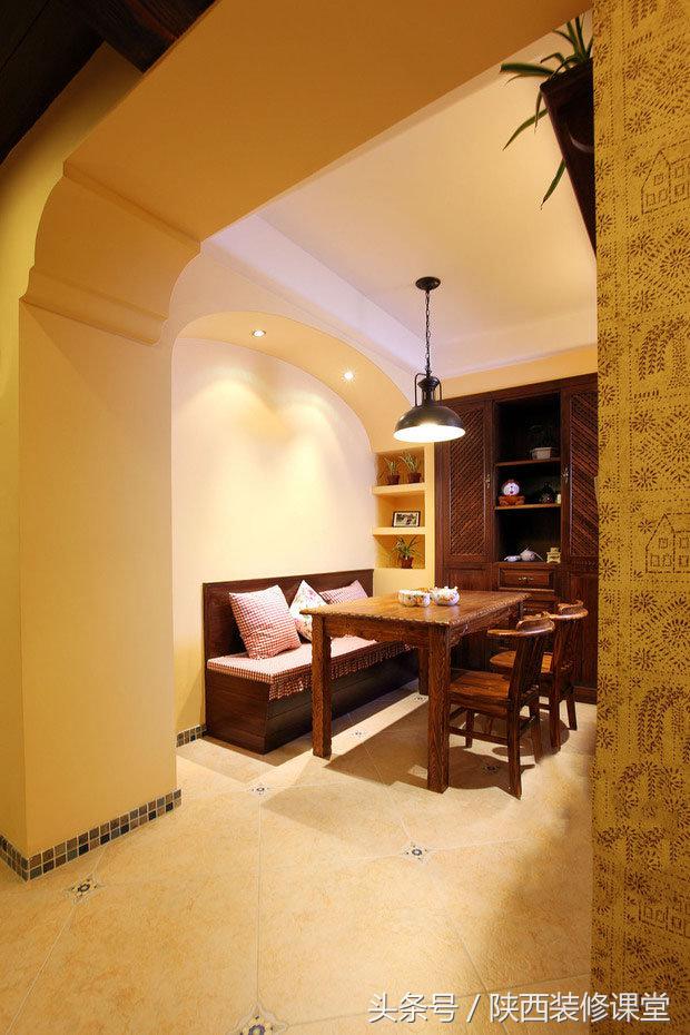 开放式田园风格婚房,小户型现代风格婚房