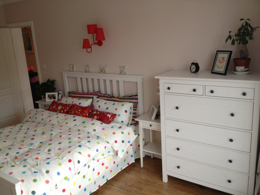 70平方三室一厅宜家风格,宜家旧房改造小户型