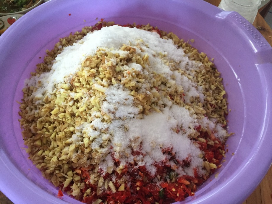 原创——巧媳妇看这里,还原农村的坛子菜4(剁辣椒)