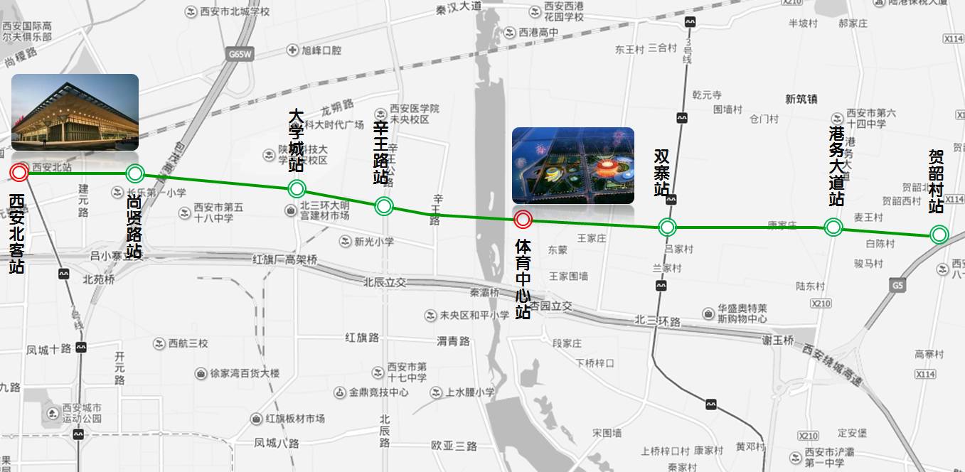 地铁4号线的全部站点西安,西安地铁3号线世博园