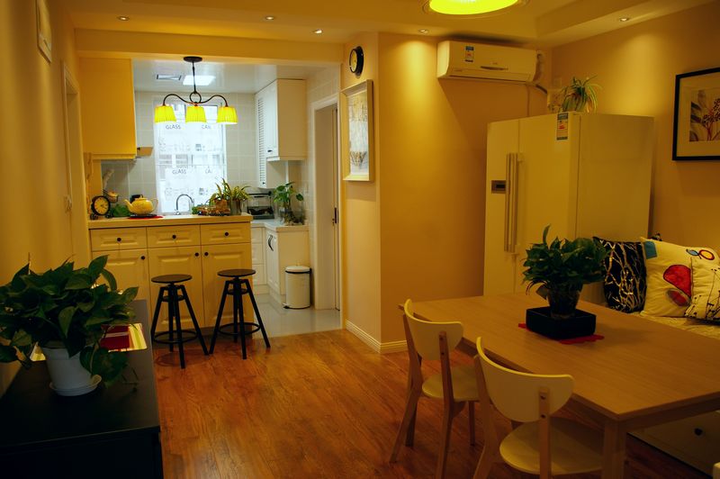 70平方三室一厅宜家风格,宜家家居55平米房间改造