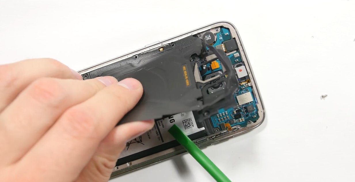 三星s7edge拆机修电源键,三星s7edge拆机视频