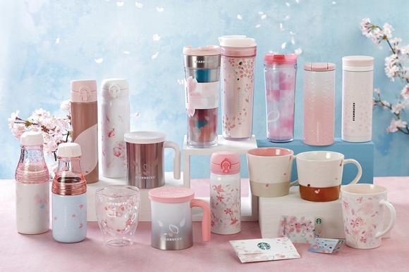 日本樱花限定星巴克,日本樱花杯星巴克