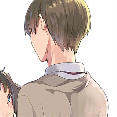 不明显的情侣头像动漫图自取,无水印情侣头像甜蜜双人图文