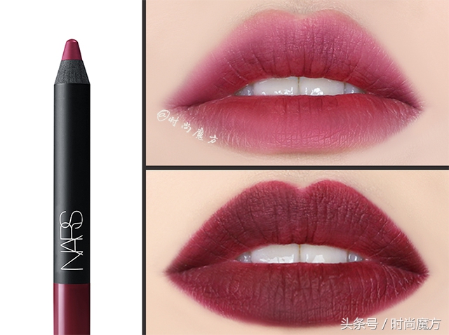 nars雾感唇膏笔,nars雾面唇釉试色