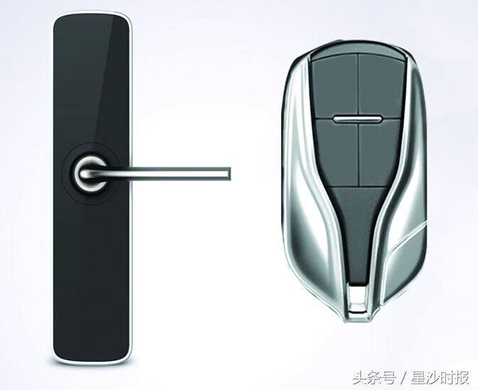 迈新电子感应钥匙开家门体验和豪车一样