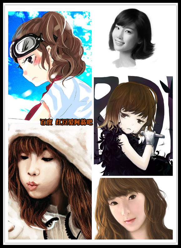 明星Q版形象，真人卡通哪个更萌？