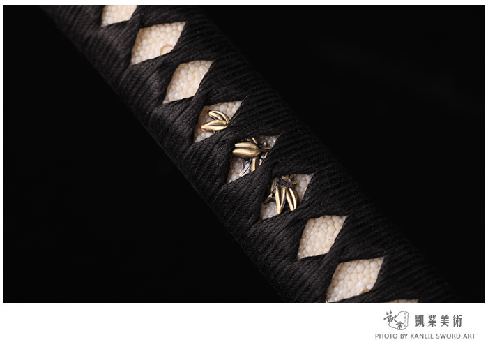 日本刀鉴赏松柏梧桐侟美浓系打刀古法研磨