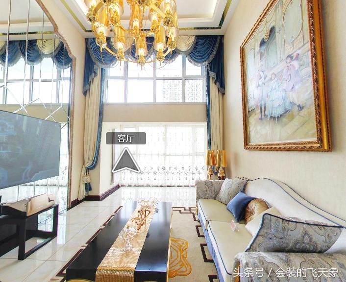 包头理想城120平装修效果图,裕民新城理想城包头