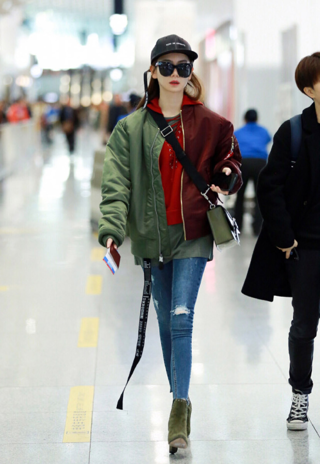 女星机场私服夏季,女星机场私服