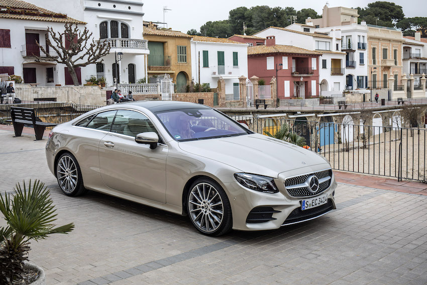 夏东试驾奔驰e,夏东奔驰e