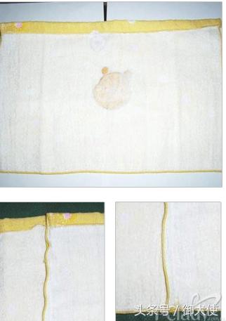 毛巾手工创意动物,自制狗狗三角式背带