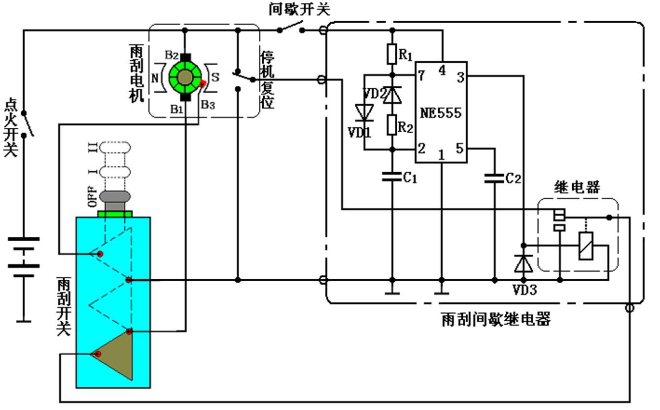 汽车刮水器和除雾器,电动玻璃清洗器擦窗器